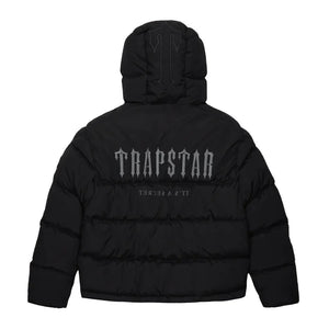 Trapstar Hyperdrive Techical Hooded Puffed Jacket Black